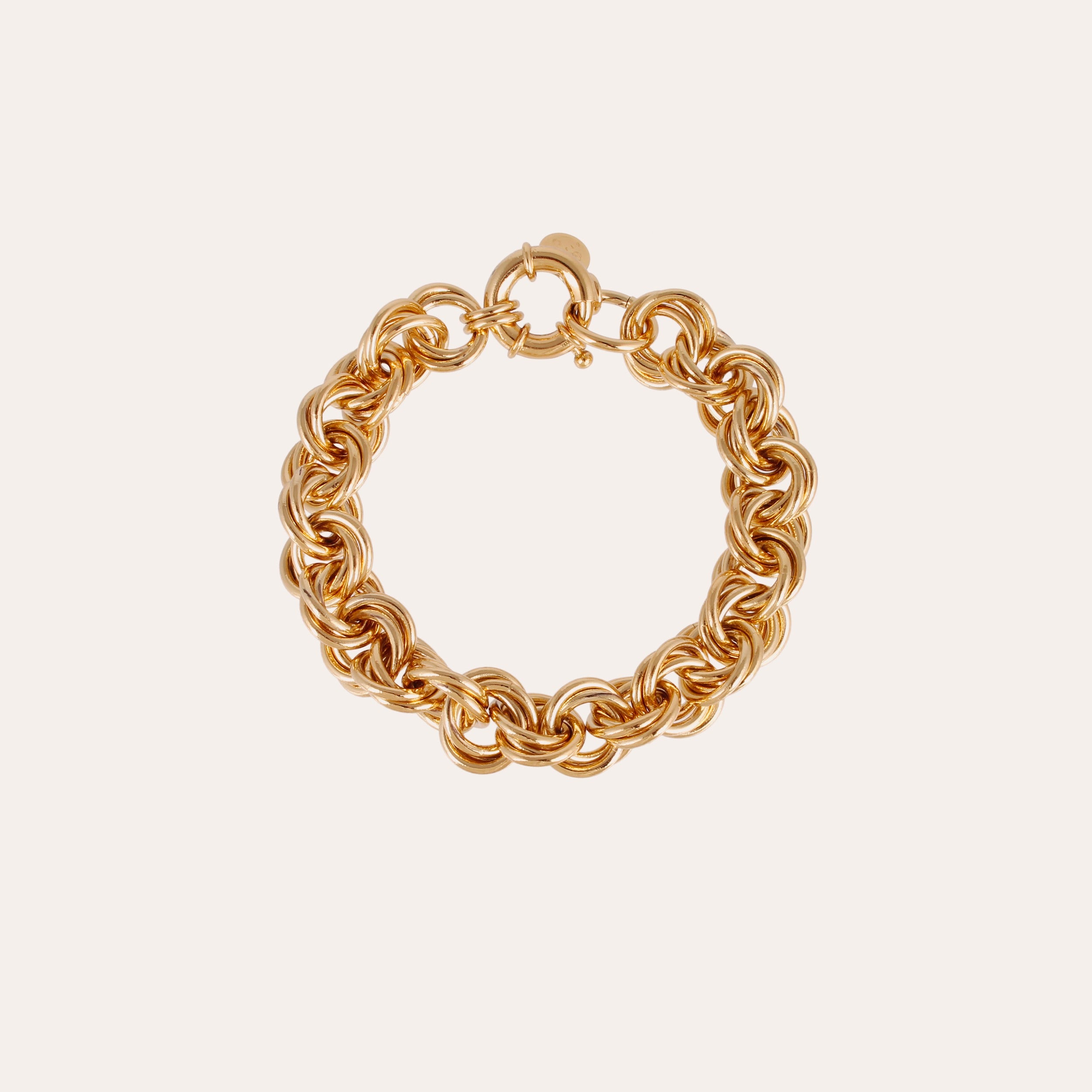 gas-bijoux-bracelet-maille-rond-entrecrois-grand-mod-le-dor-l-or-fin image 3