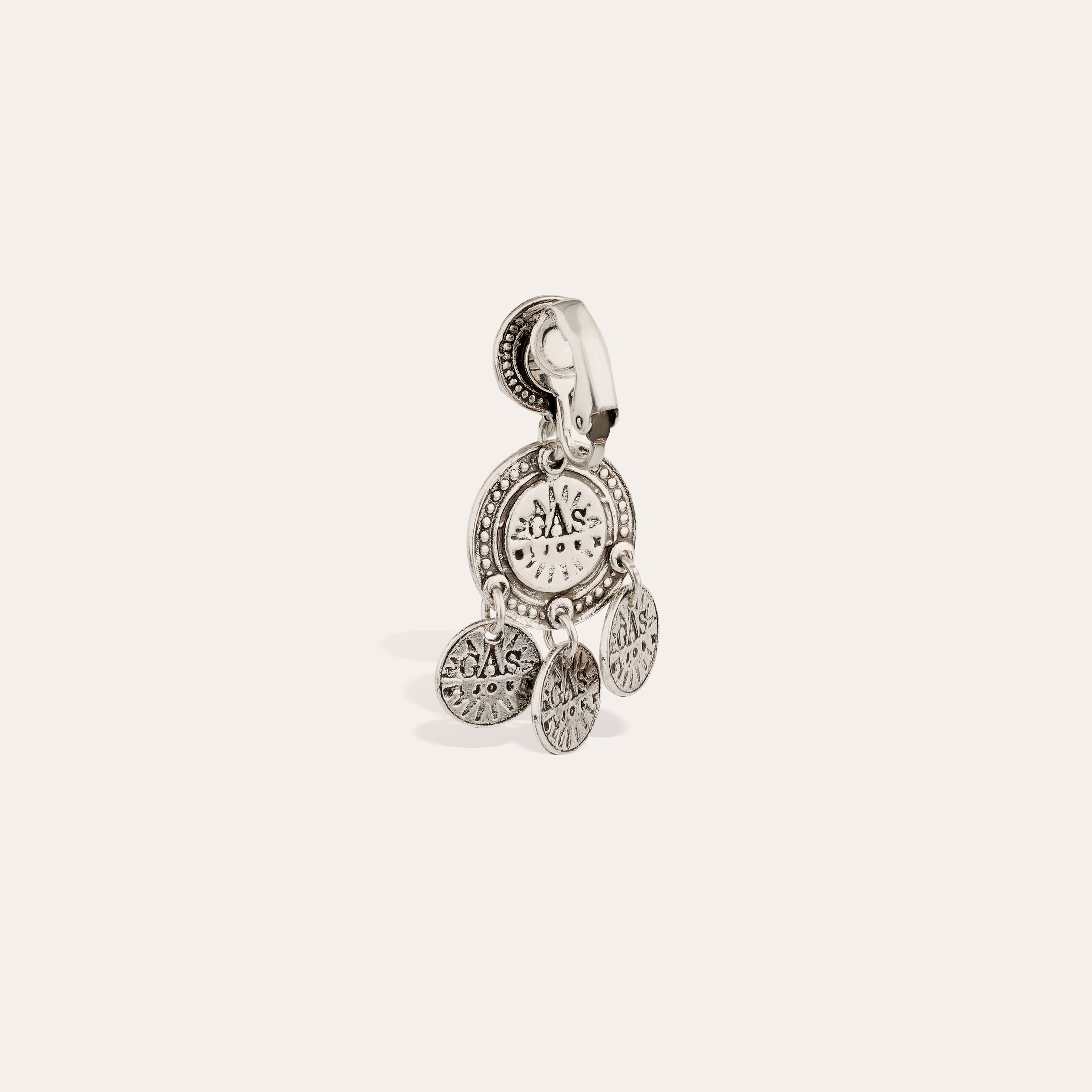 gas-bijoux-boucles-d-oreilles-sequin-deux-rangs-argent-es-mail-strass image 4