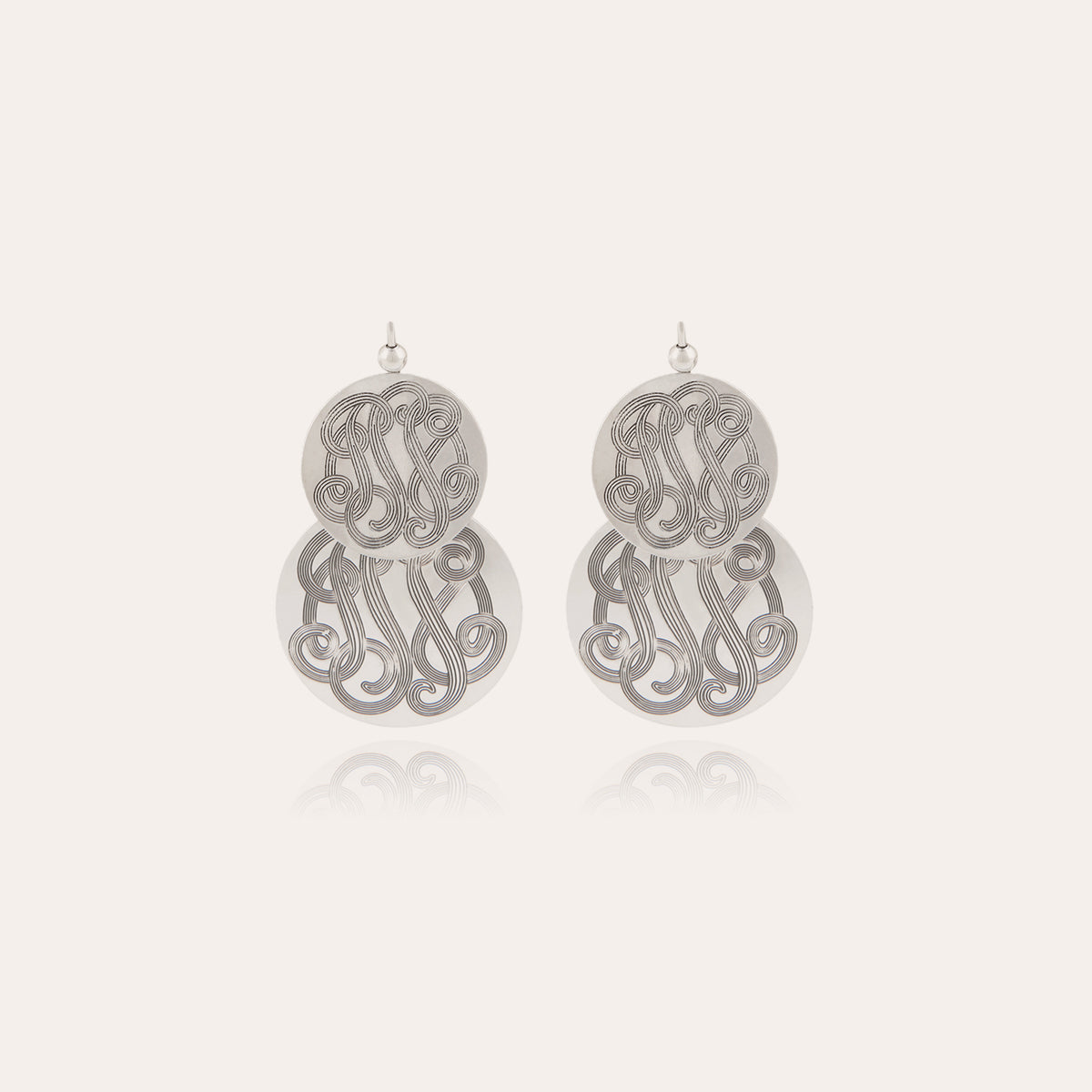 gas-bijoux-boucles-d-oreilles-very-diva-double-petit-mod-le-argent-es image 1