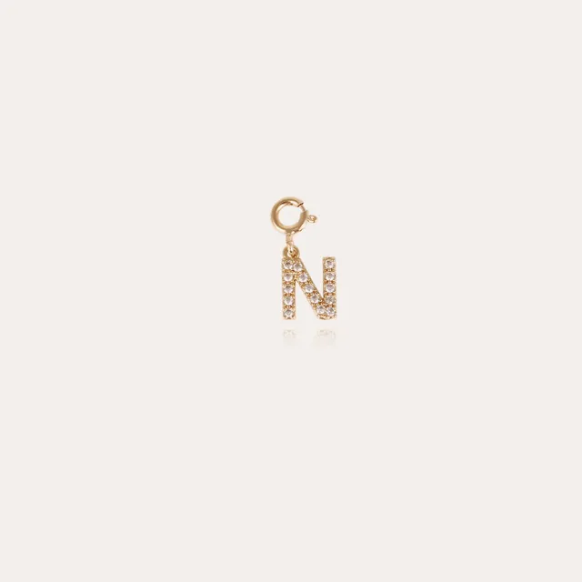gas-bijoux-charms-pendentif-lettre-n-strass image 1