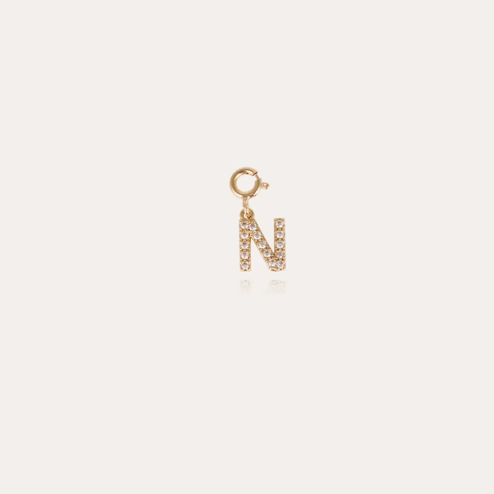 gas-bijoux-charms-pendentif-lettre-n-strass image 1