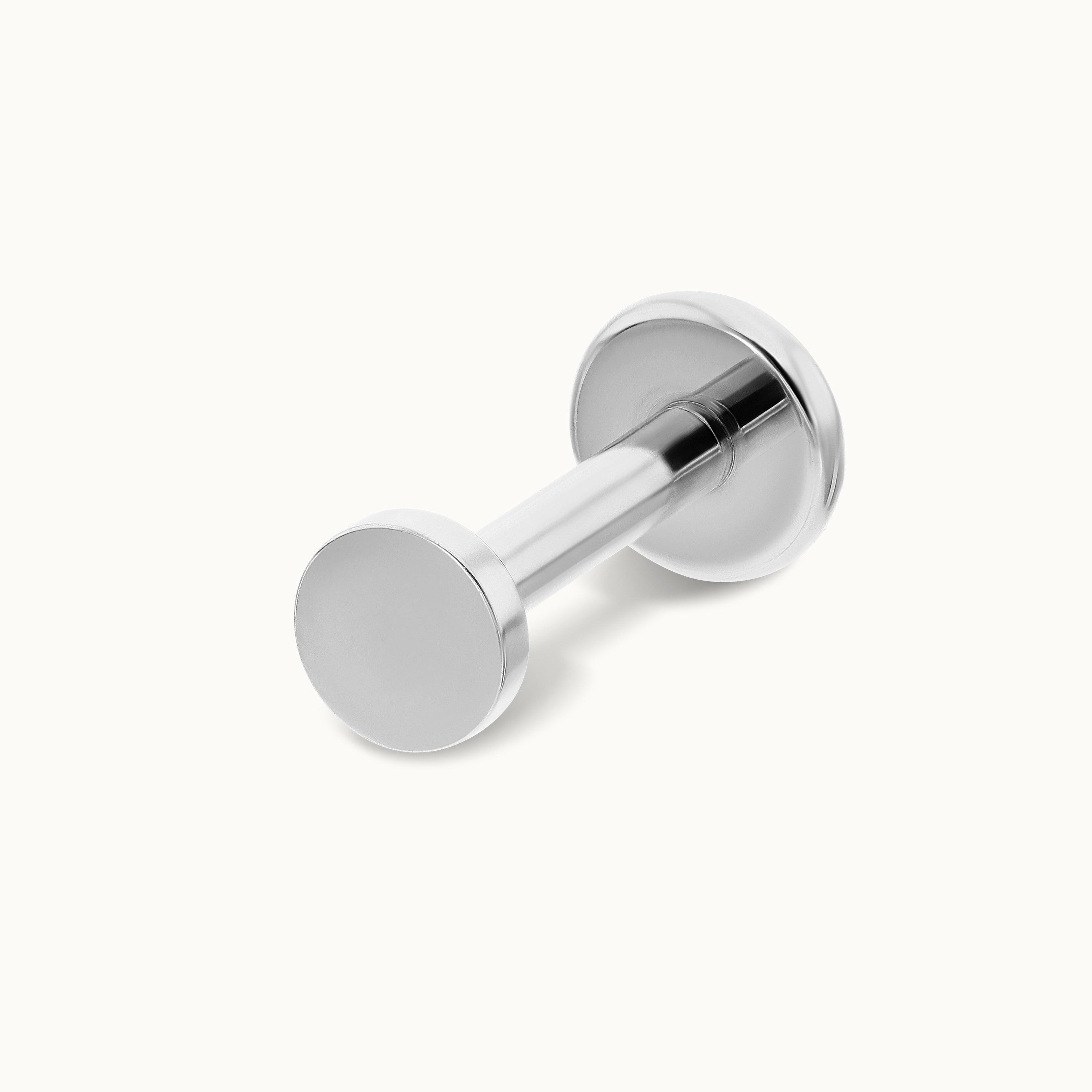 obsidian-piercing-disque-embout-disque-lisse-minimaliste-titane image 3