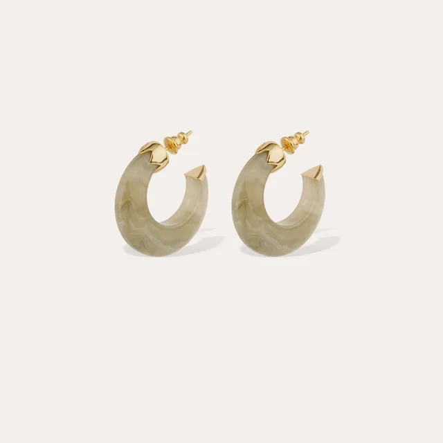 gas-bijoux-cr-oles-abalone-mini-ac-tate-boucles-d-oreilles-cr-oles-vert-de-gris- image 1