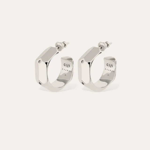 gas-bijoux-mila-boucles-d-oreilles-cr-oles-argent-es-serties-de-strass image 1