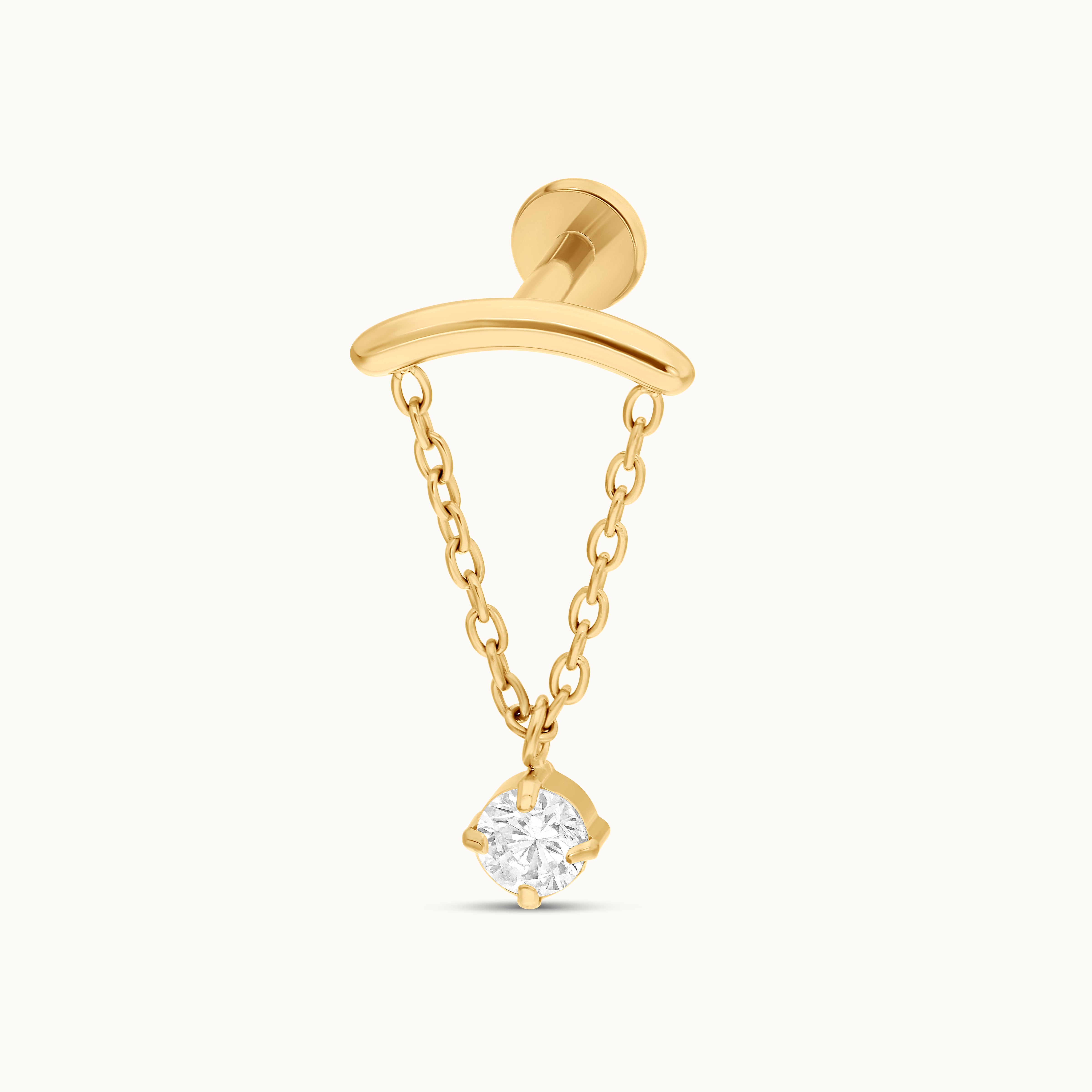 obsidian-piercing-doppio-bijou-hidden-helix-en-titane-pvd-gold-cha-ne-fine-et-zi image 3