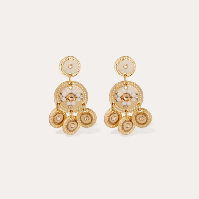 gas-bijoux-sequin-deux-rangs-boucles-pendantes image 1