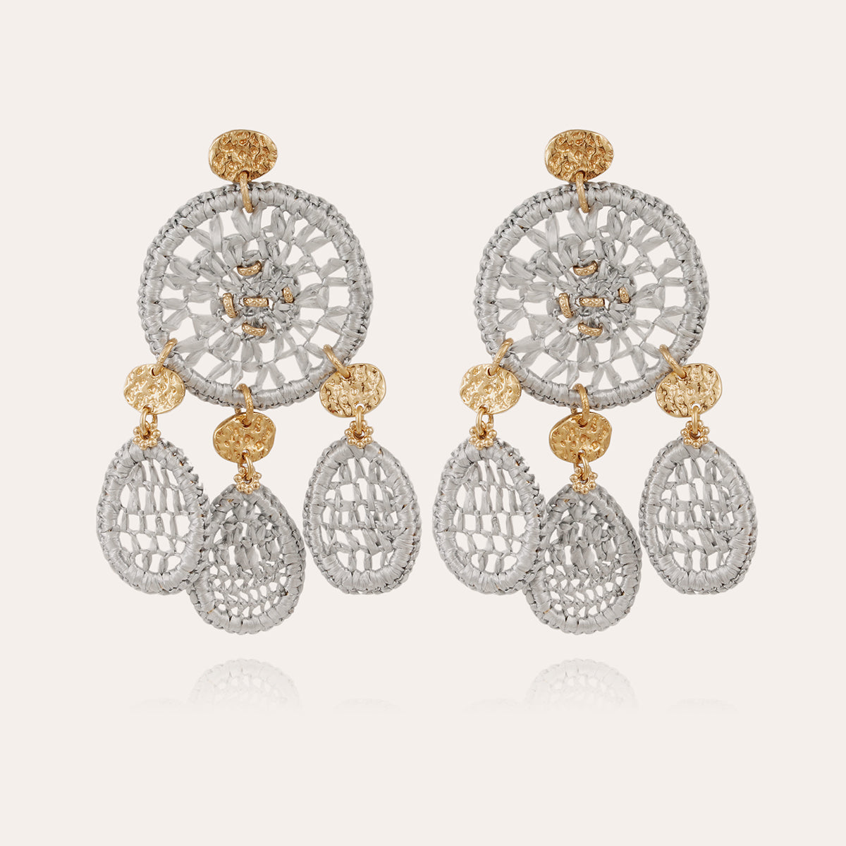 gas-bijoux-boucles-d-oreilles-fanfaria-petit-mod-le-longues-en-raphia-naturel-ti image 1