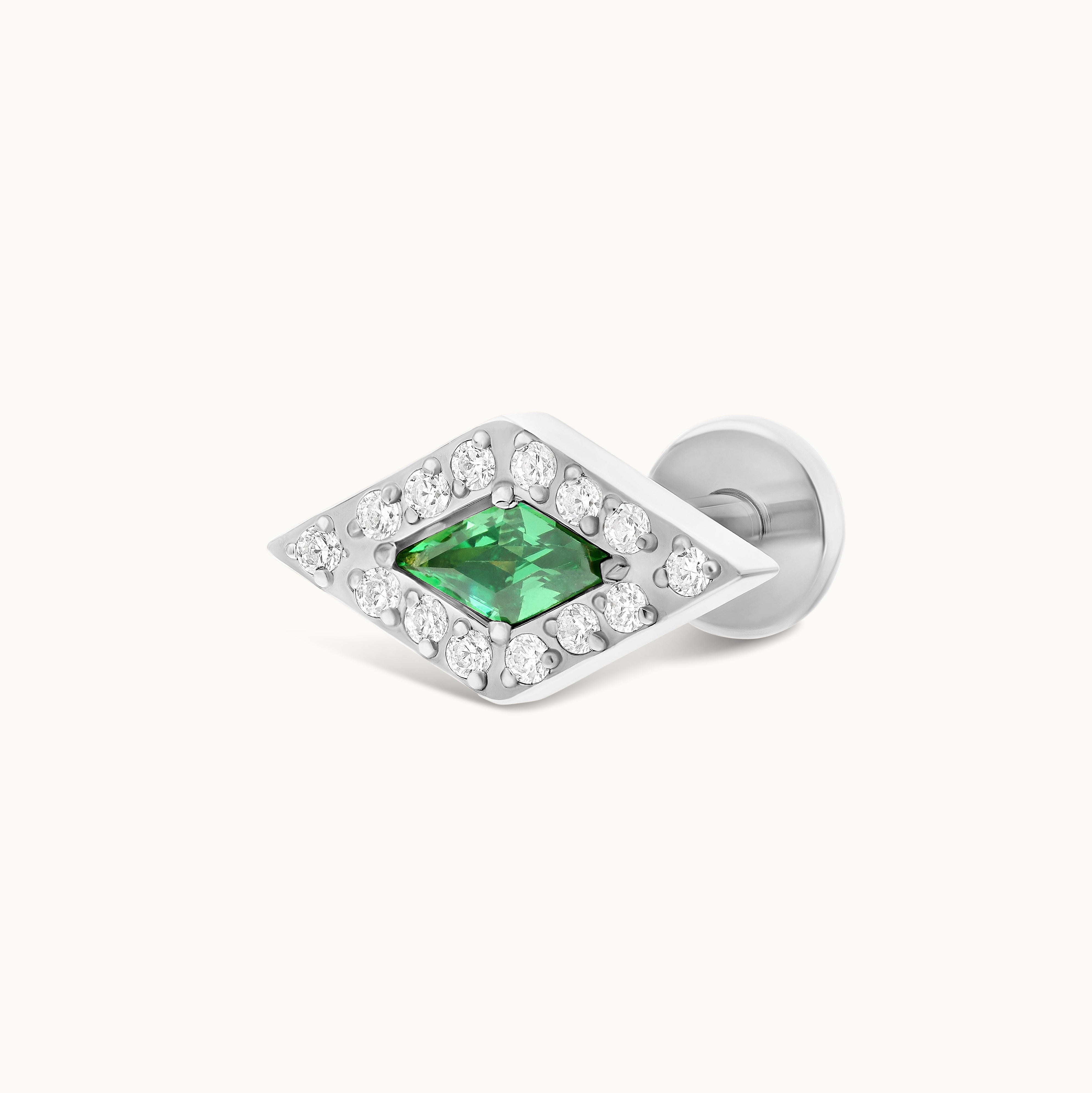 obsidian-piercing-had-s-vert-piercing-h-lix-conch-titane-pvd-gold-zircon-vert image 2