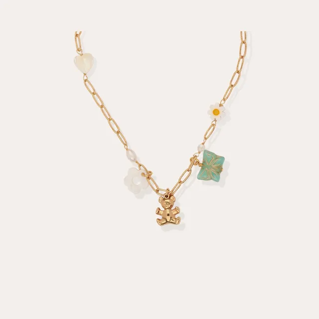 gas-bijoux-collier-capucine-dor-cha-ne-perles-color-es image 1