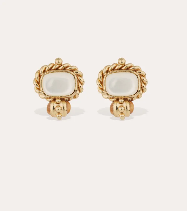 gas-bijoux-amarante-boucles-d-oreilles-puces-nacre-blanche-dor-9-e0-l-or-fin image 1