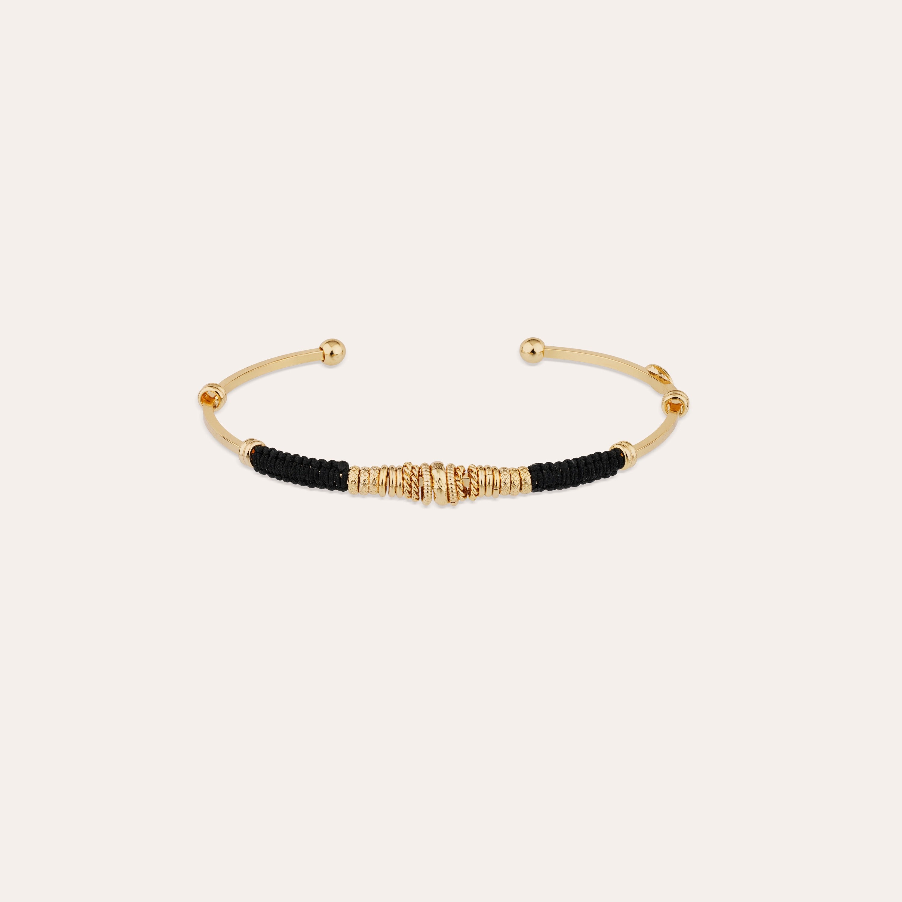 gas-bijoux-zizanie-dor-bracelet-jonc-porte-bonheur-ajustable image 1