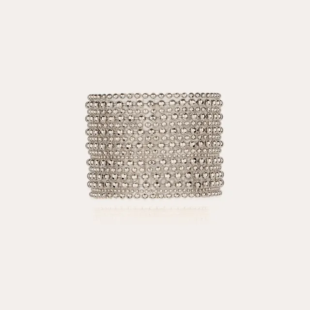 gas-bijoux-rom-o-bracelet-manchette-argent-multi-cha-nes image 1