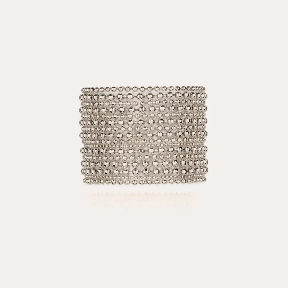 gas-bijoux-rom-o-bracelet-manchette-argent-multi-cha-nes image 1