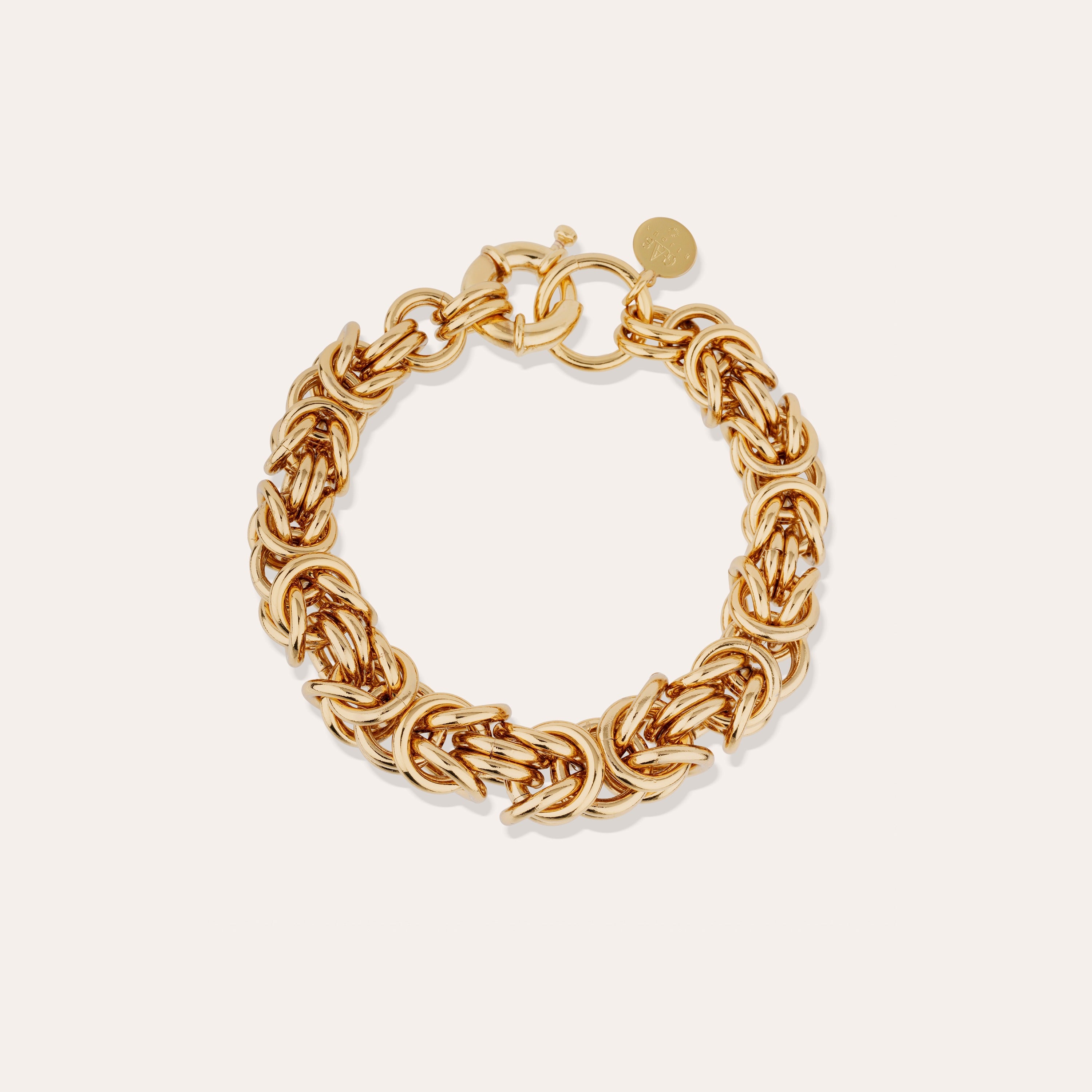 gas-bijoux-bracelet-claude-dor-l-or-fin-maille-byzantine image 2