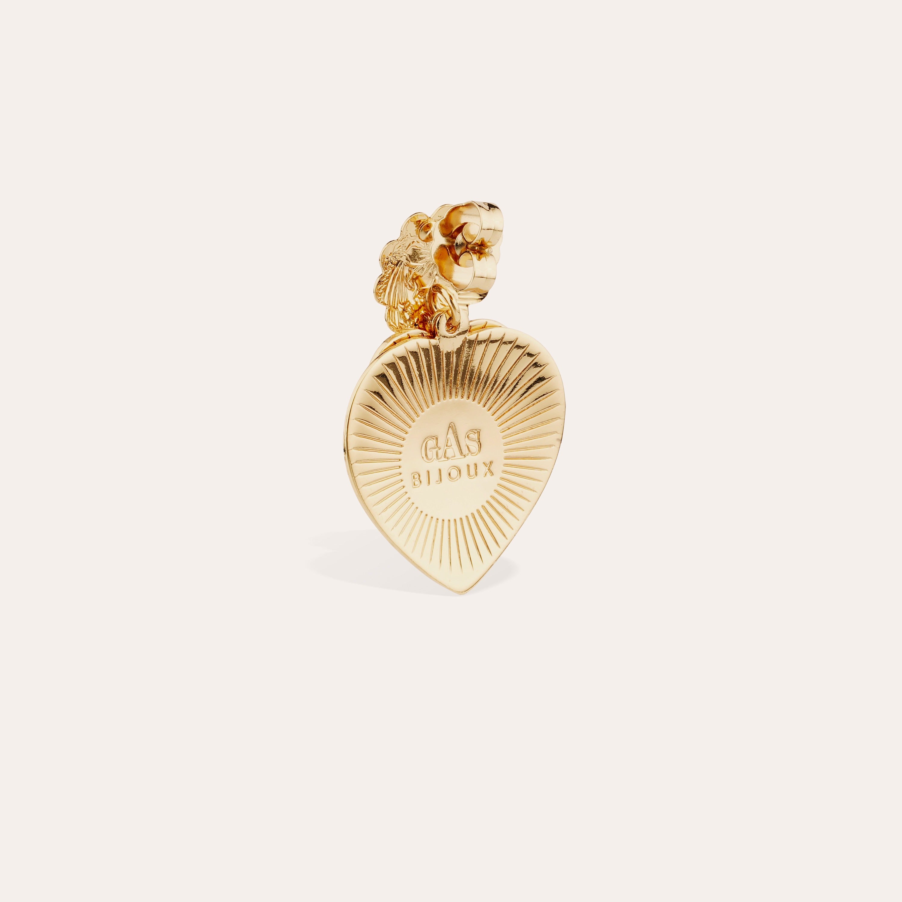 gas-bijoux-boucles-d-oreilles-i-love-you-pendantes-coeurs-dor-s-l-or-fin image 3