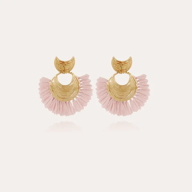 gas-bijoux-boucles-d-oreilles-luna-wave-mini-raphia image 1