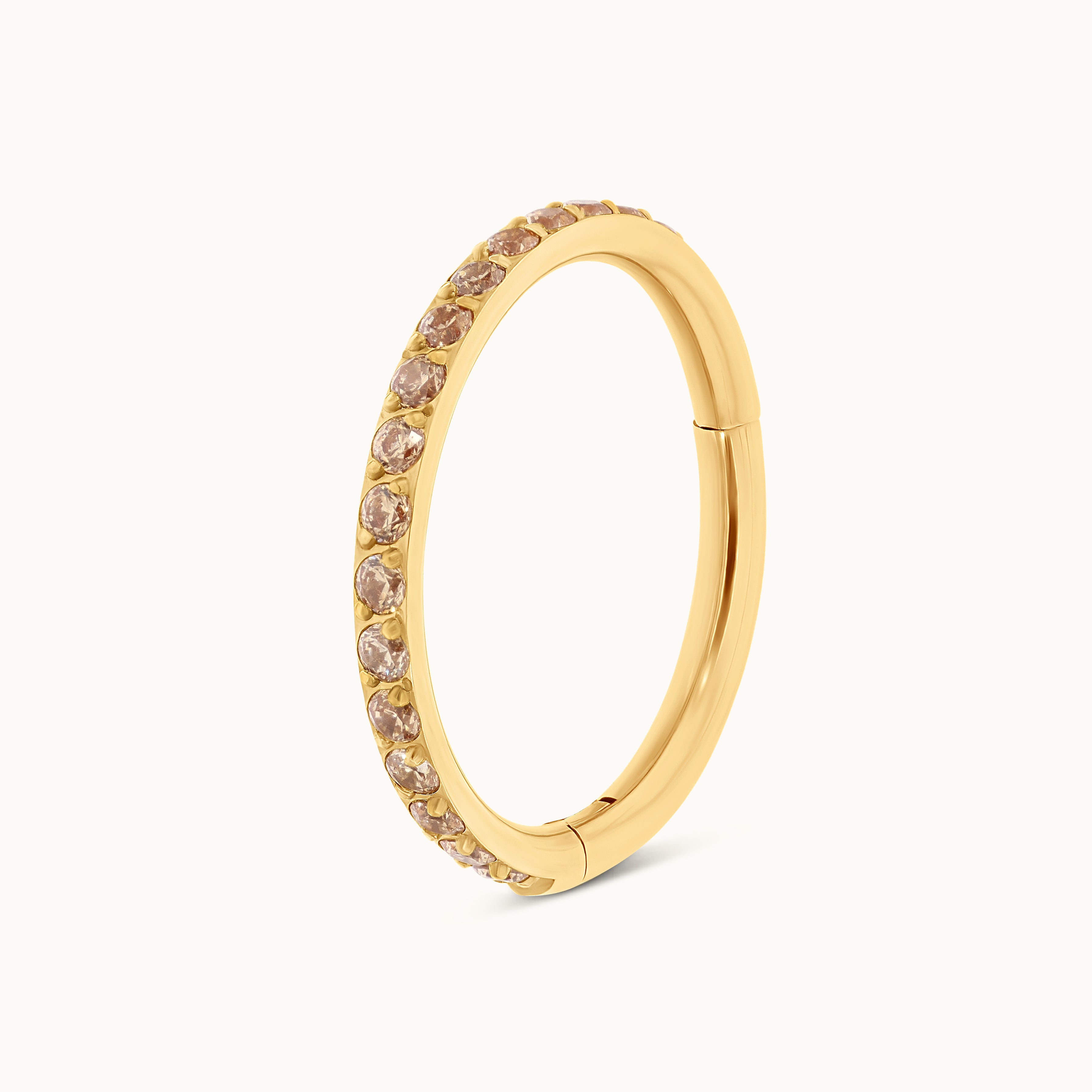 obsidian-piercing-eternity-mocha-anneau-de-piercing-sertie-de-zircons-caf-et-cha image 3