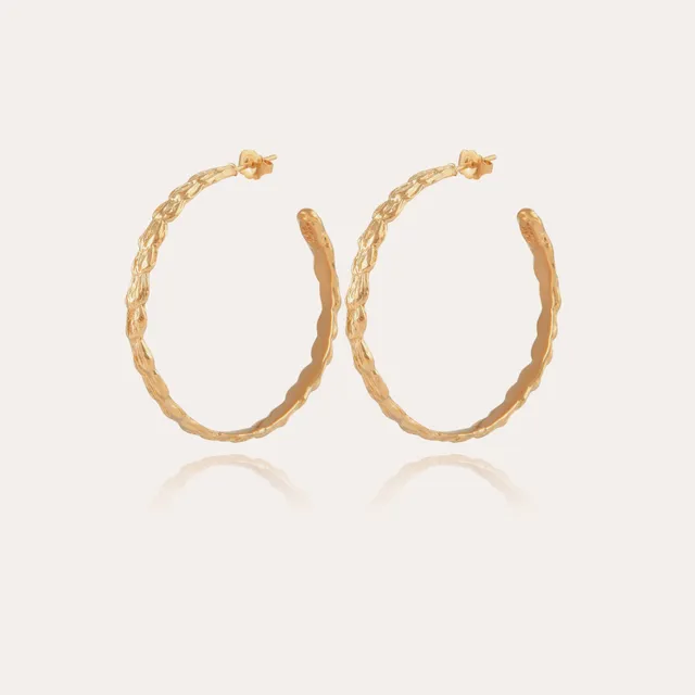 gas-bijoux-boucles-d-oreilles-cr-oles-liane-dor-es-l-or-fin-grav-es image 1