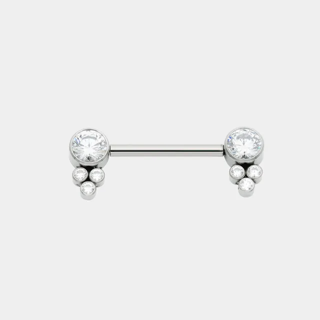 obsidian-piercing-alya-piercing-t-ton-titane-grappe-cristaux-threadless image 1