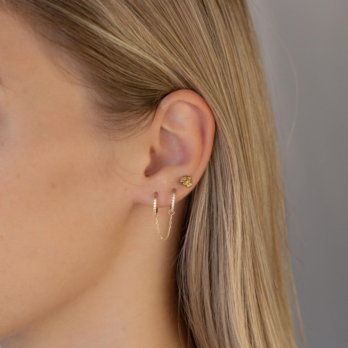 obsidian-piercing-eternity-14k-anneau-clicker-or-cristaux-zircons-serti-tranche- image 2