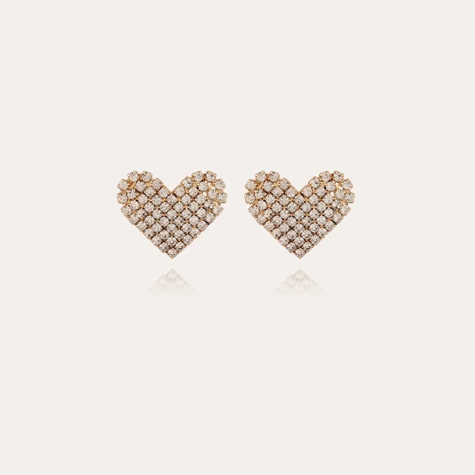 gas-bijoux-boucles-d-oreilles-ava-puces-c-ur-dor-es-strass image 1