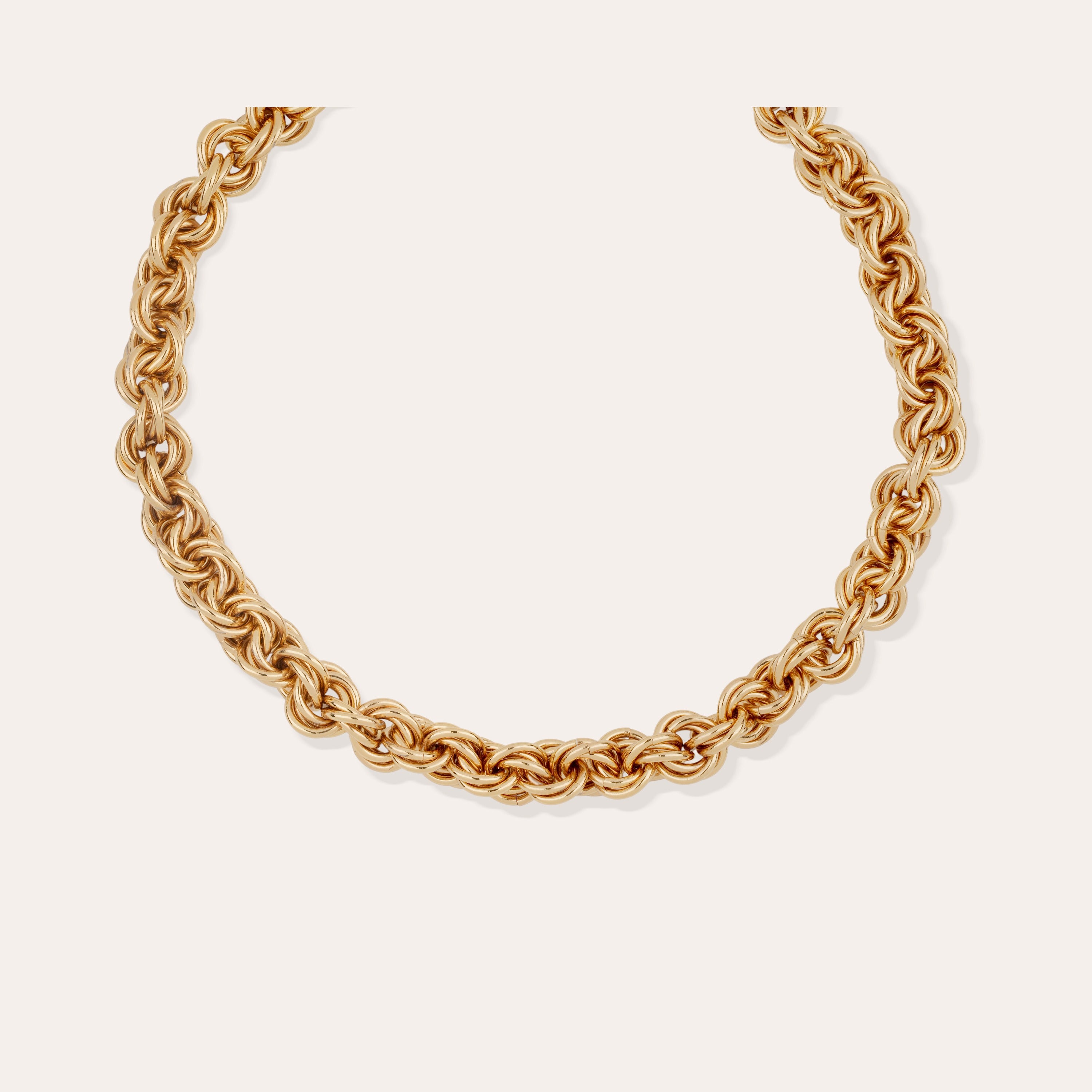 gas-bijoux-collier-maille-rond-entrecrois-grand-mod-le-dor-l-or-fin image 4