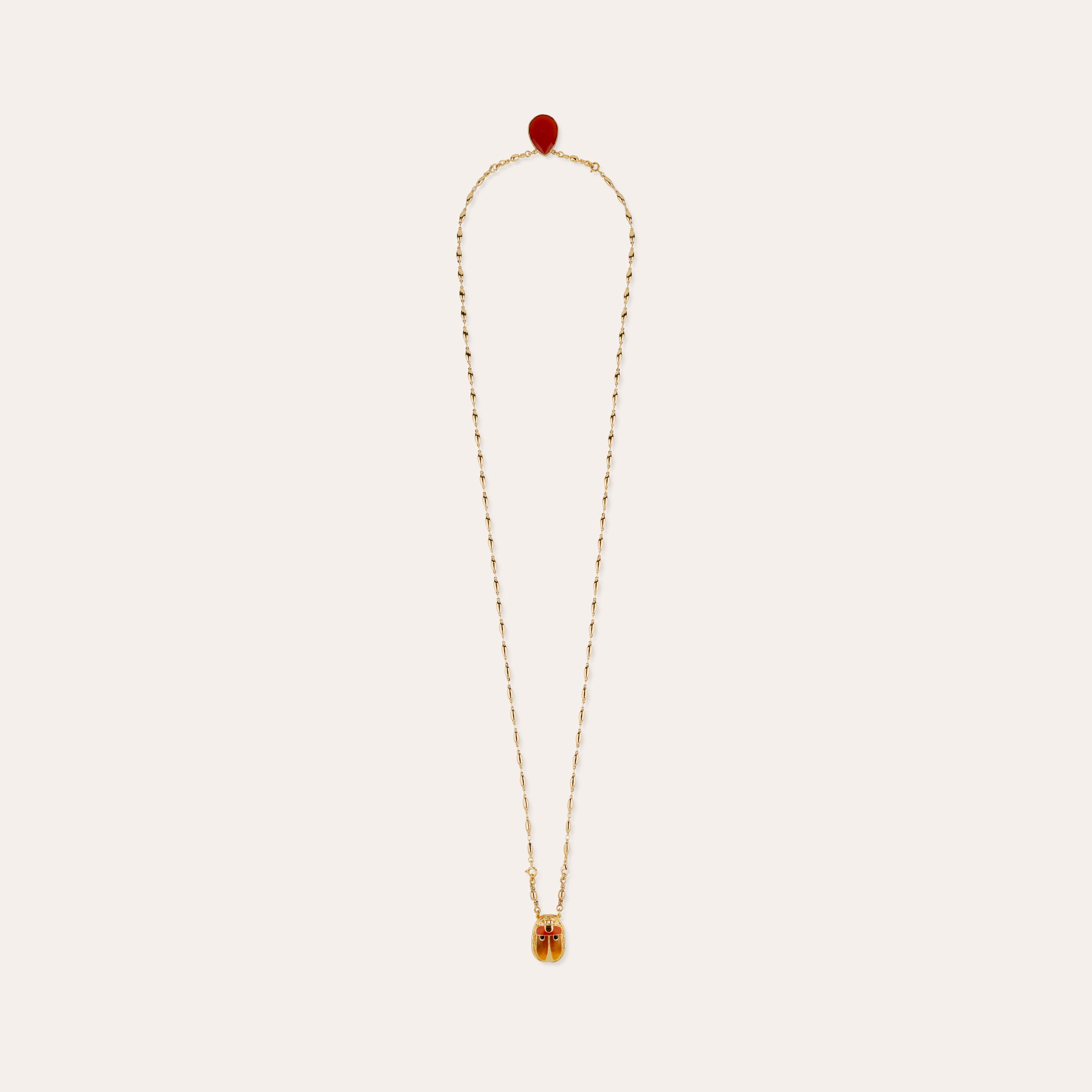 gas-bijoux-collier-scapulaire-scaramouche-mail-cornaline image 4