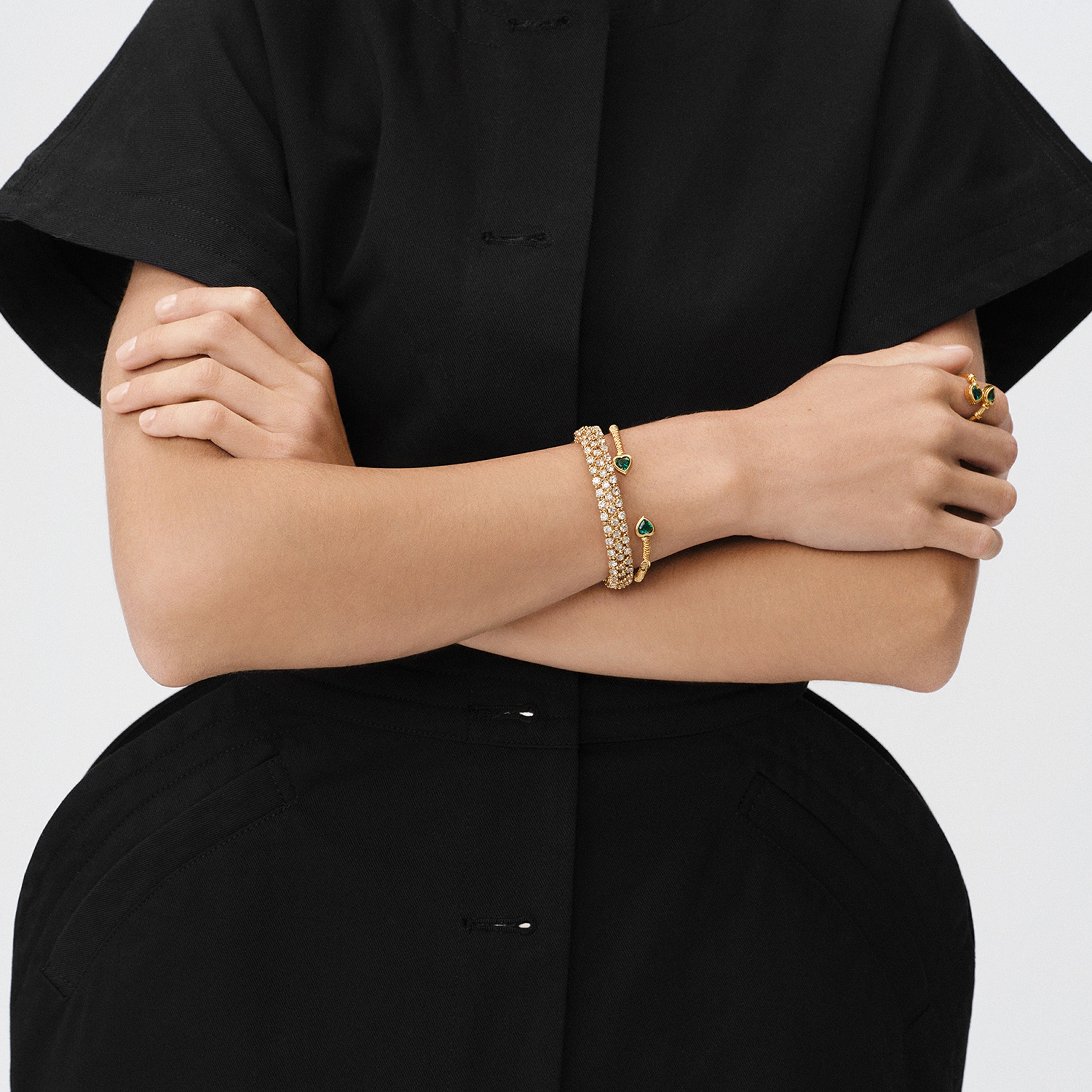 gas-bijoux-izilda-bracelet-dor-strass-sertis-griffe image 2