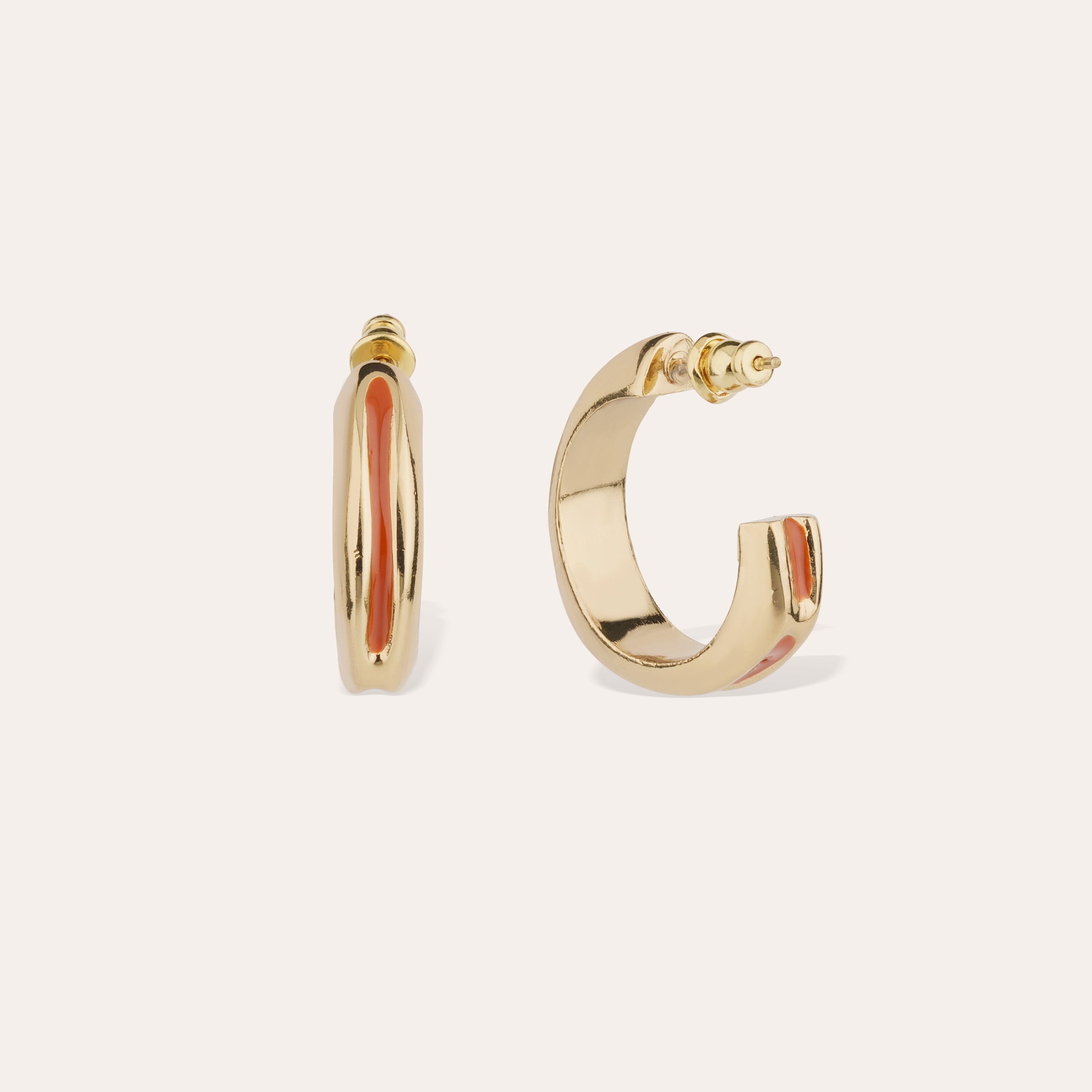gas-bijoux-suerte-boucles-d-oreilles-cr-oles-dor-es-l-or-fin-mail-color-fait-mai image 2