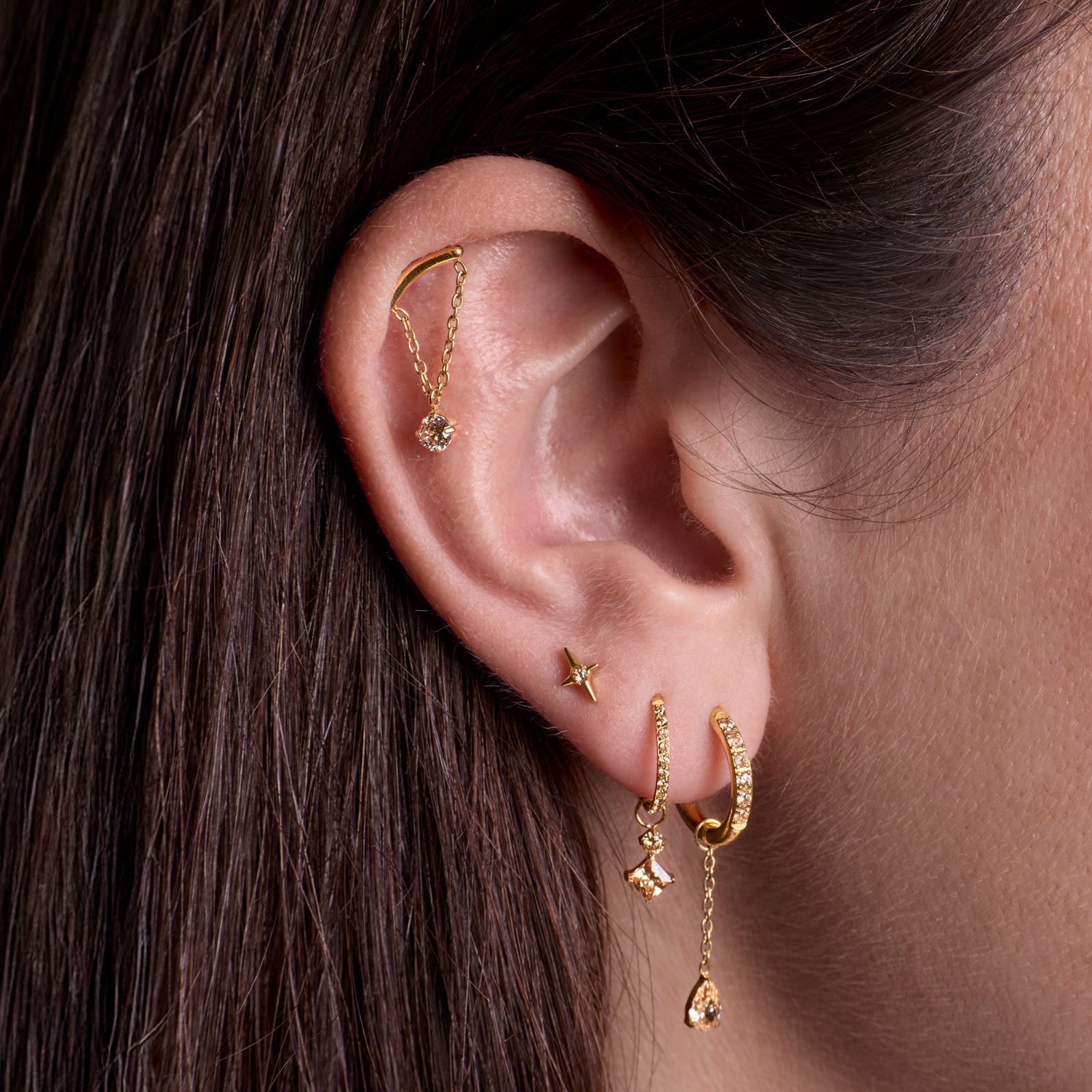 obsidian-piercing-ristretto-embout-pointe-graphique-zircon-titane image 7