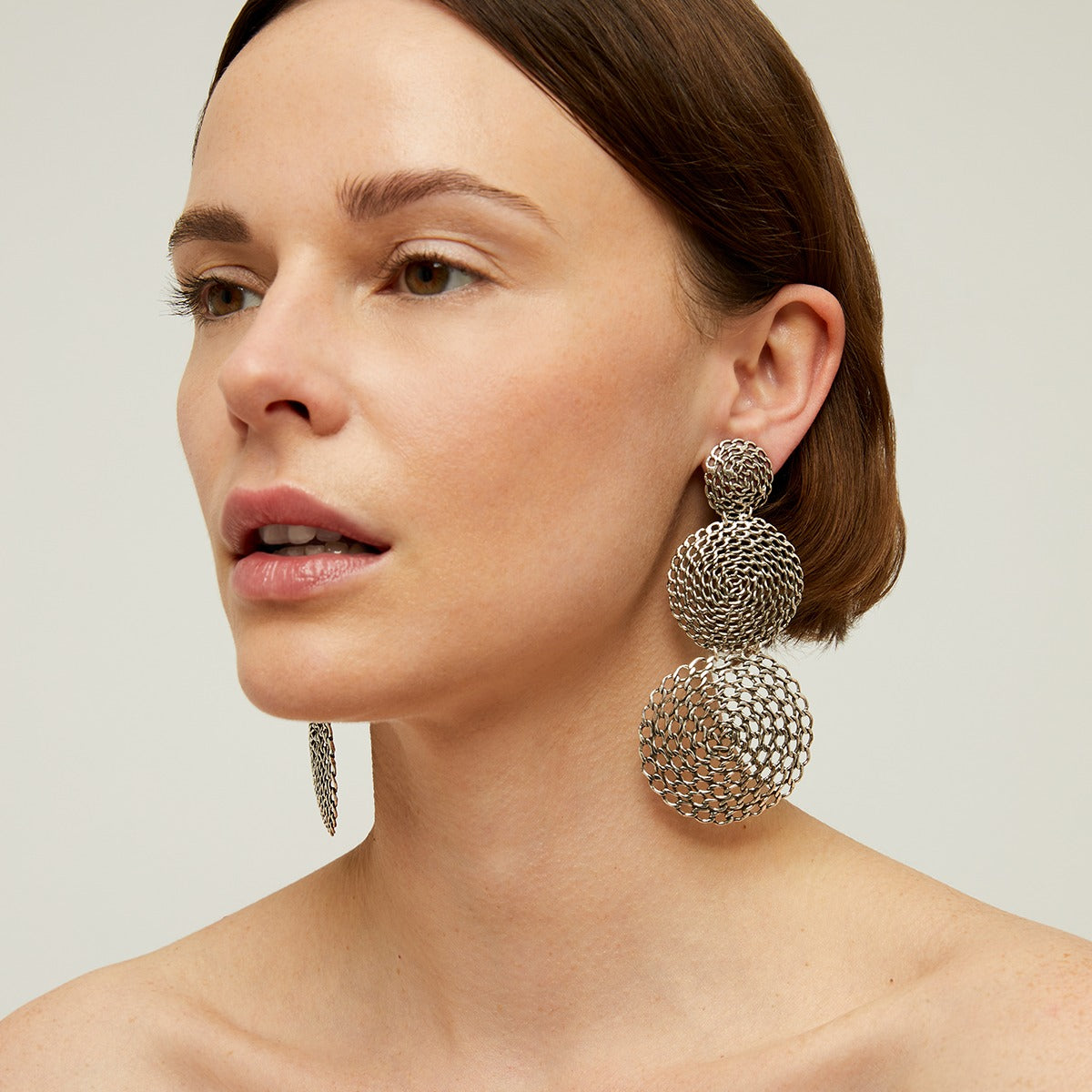 gas-bijoux-boucles-d-oreilles-onde-gourmette-double-argent-es-spirales image 2