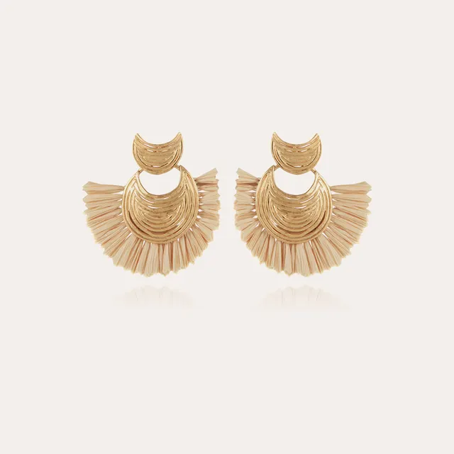 gas-bijoux-boucles-d-oreilles-luna-wave-raphia-mini-dor-es-l-or-fin image 1